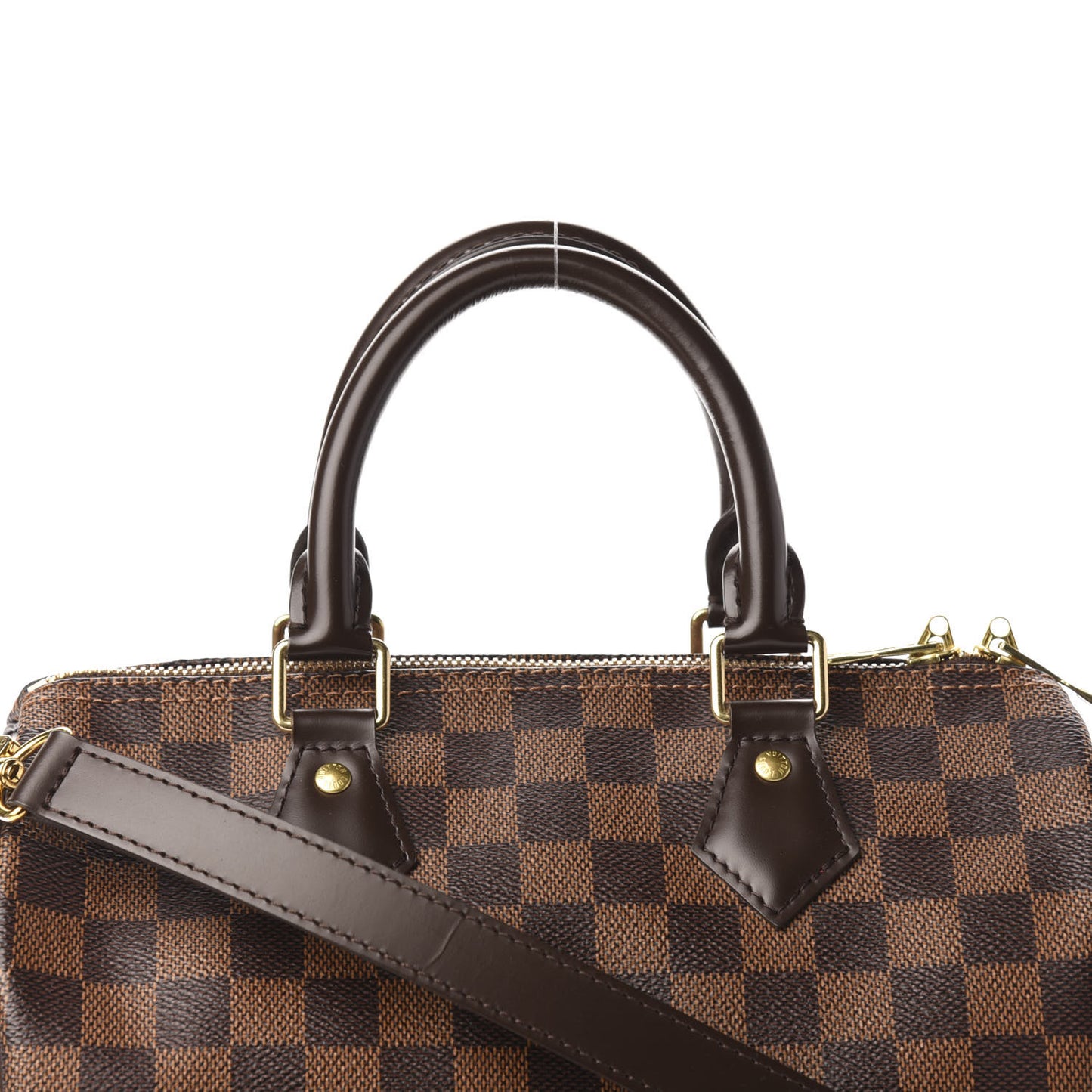 Damier Ebene Speedy Bandouliere 25