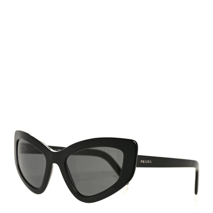 Prada Cat Eye Sunglasses SPR 11V Black 1 of 7