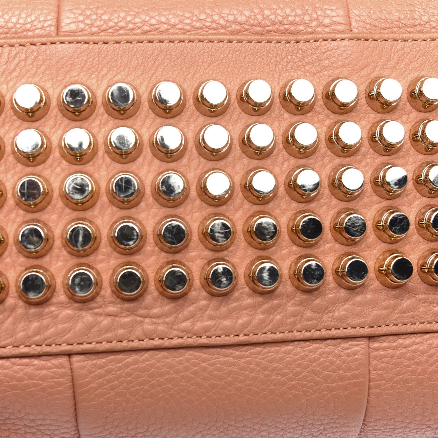 Alexander Wang Pebbled Lambskin Rocco Tan Pale Gold Hardware 9 of 10