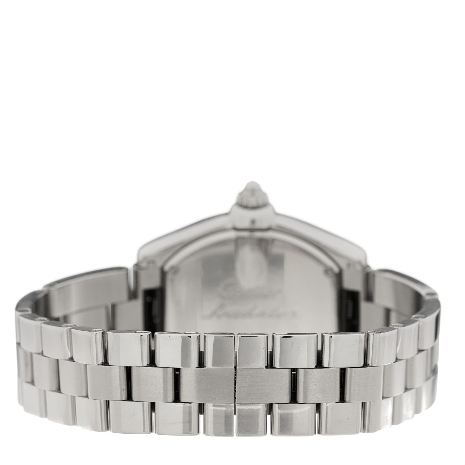 Cartier Stainless Steel 31mm Roadster Quartz Watch Pink 3 of 4