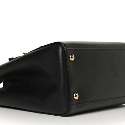 Fendi Vitello Elite Petite 2Jours Tote Black 9 of 12