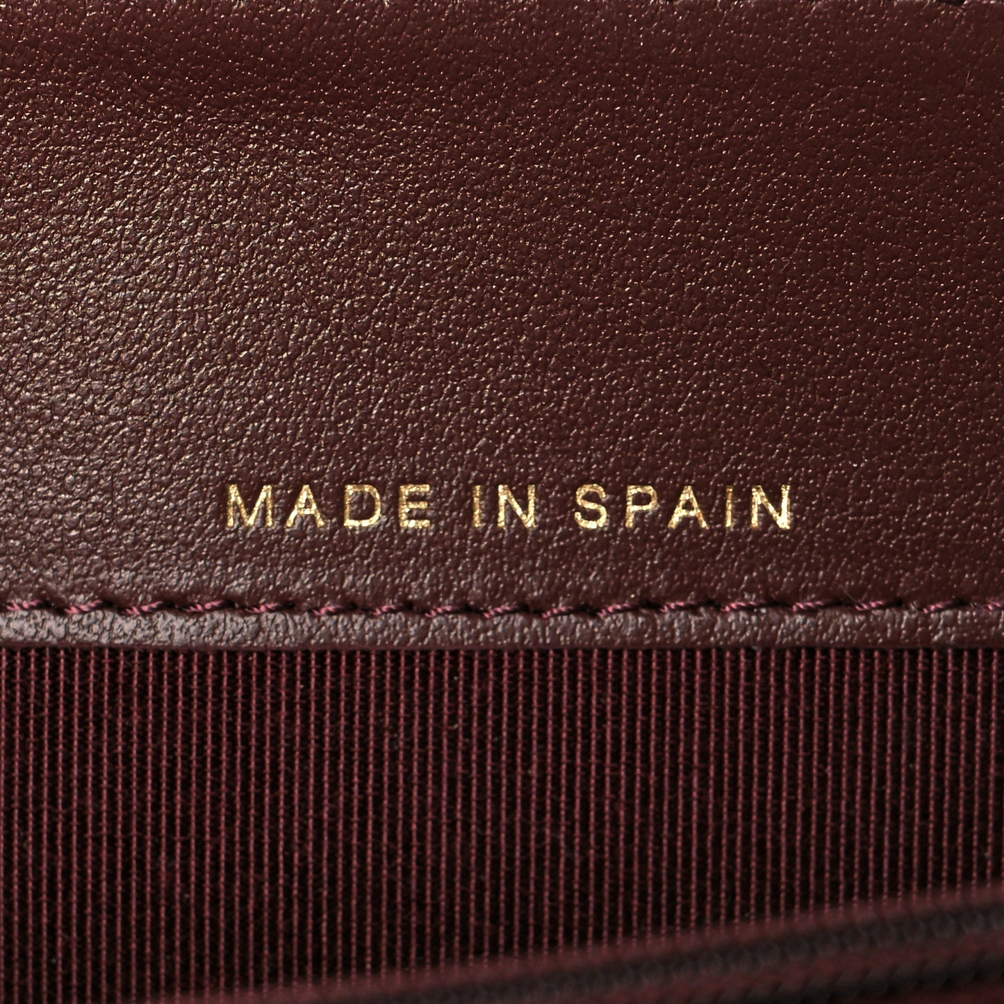 Caviar Quilted Phone Holder Wallet on Removable Chain Black