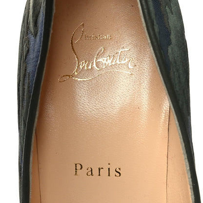 Christian Louboutin Jacquard Camouloubi Pigalle Follies 100 Pumps 41 Bavarios 7 of 7