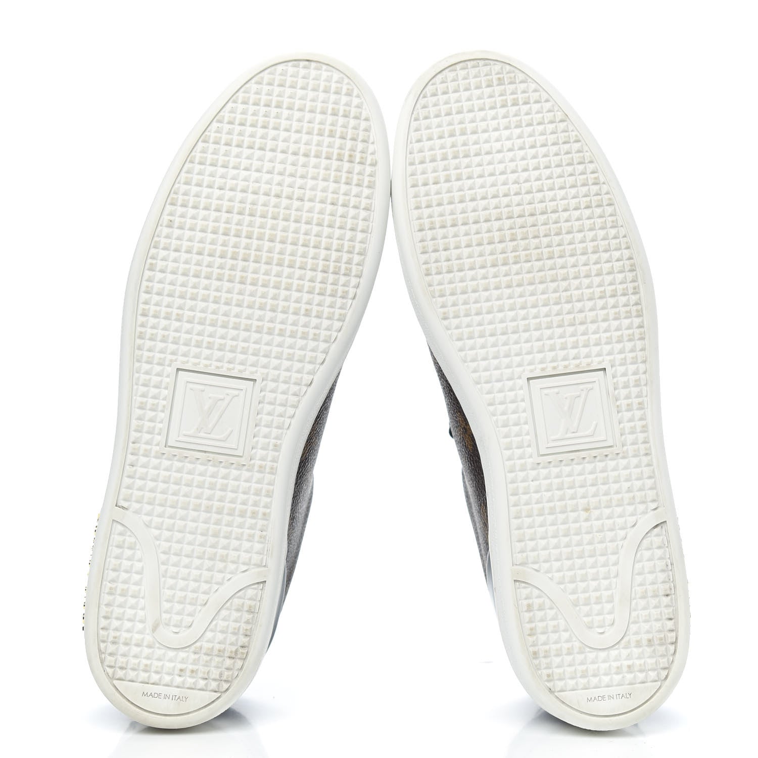 Louis Vuitton Patent Monogram Frontrow Sneakers 40 5 of 10