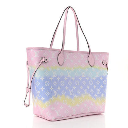 Louis Vuitton Monogram Escale Neverfull MM Pastel 4 of 10