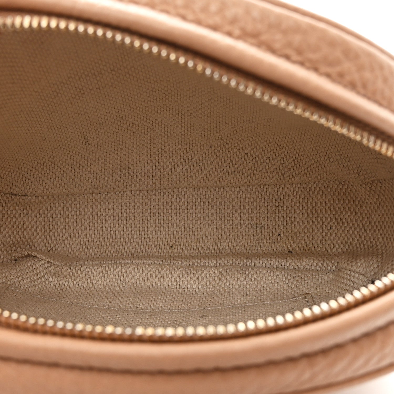 Gucci Pebbled Calfskin Mini Soho Chain Bag Camelia 9 of 19