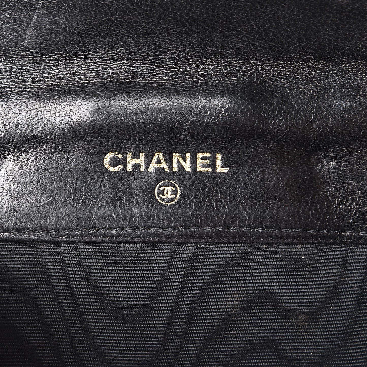 Lambskin Timeless CC Compact French Wallet Black