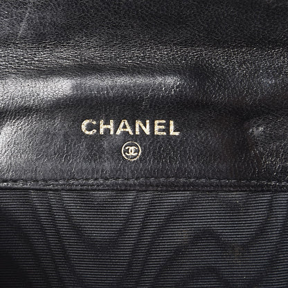 Chanel Lambskin Timeless CC Compact French Wallet Black 6 of 11