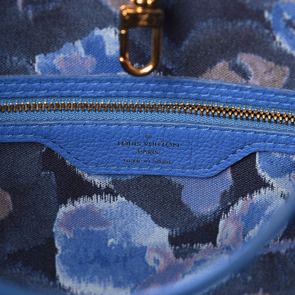Louis Vuitton Monogram Articles de Voyage Ikat Neverfull MM Grand Blue 6 of 14