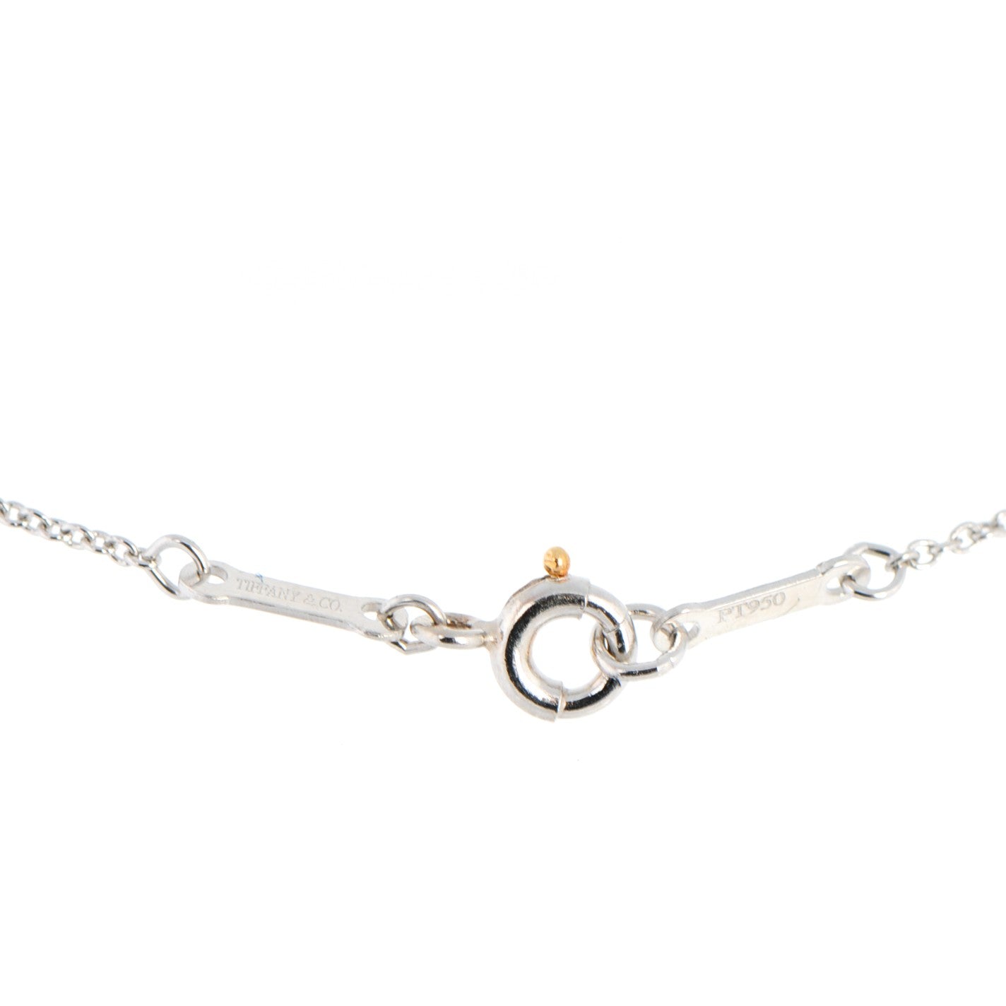 Platinum 12mm Elsa Peretti Cross Pendant Necklace