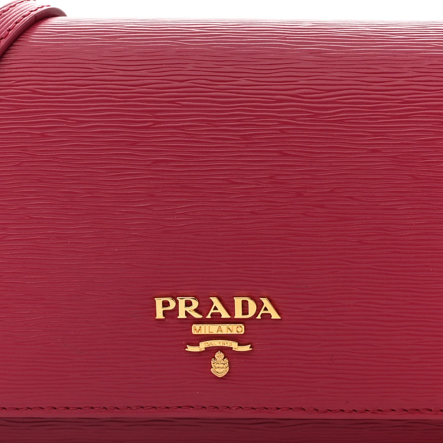 Saffiano Metal Mini Crossbody Wallet Ibisco