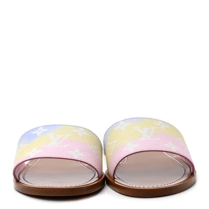 Louis Vuitton Monogram Escale Lock It Flat Mule 36 Pastel 2 of 9
