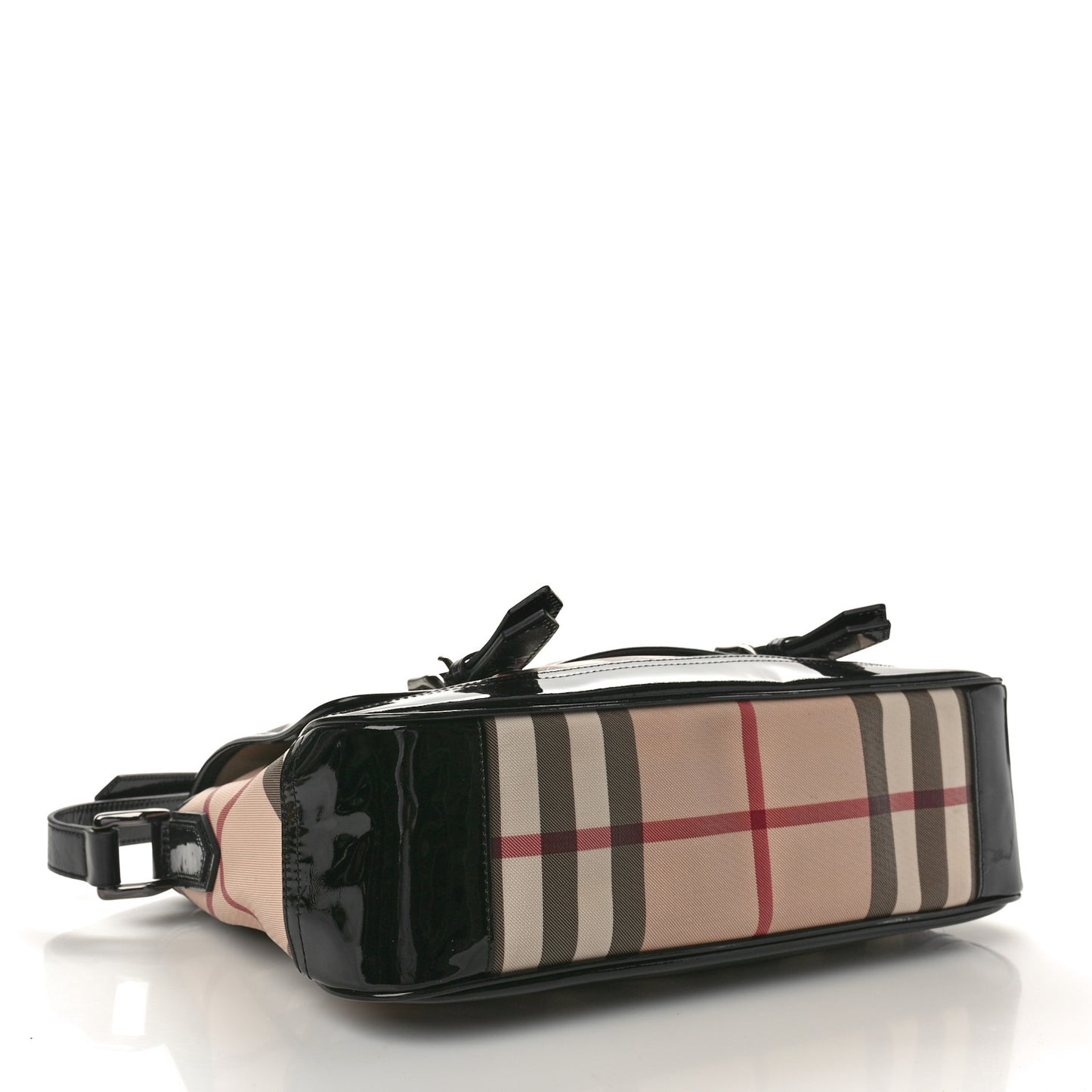 Nova Check Messenger Bag Black
