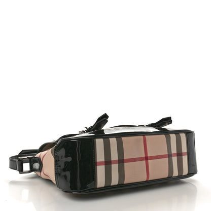 Burberry Nova Check Messenger Bag Black 3 of 9