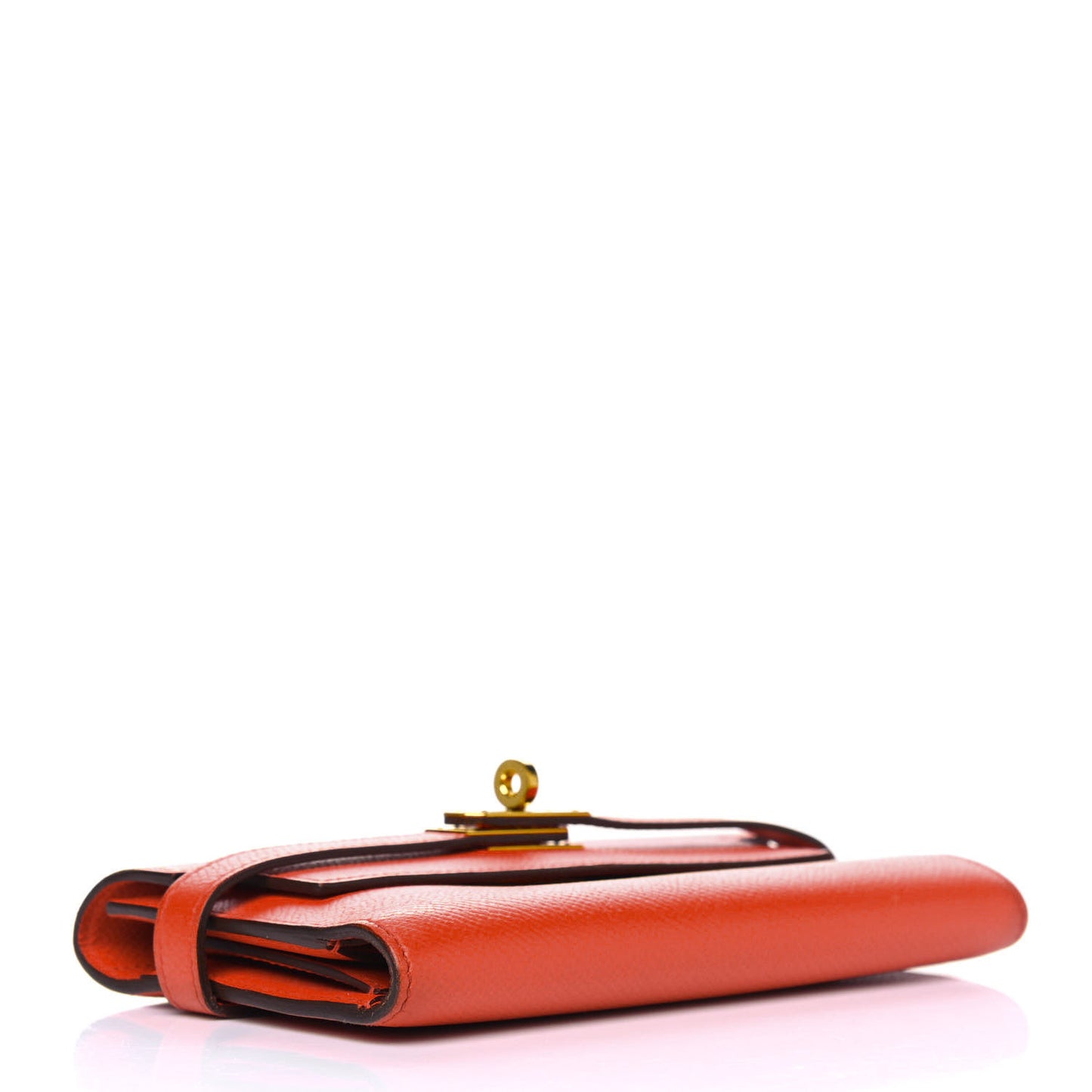 Epsom Medium Kelly Wallet Rouge Tomate