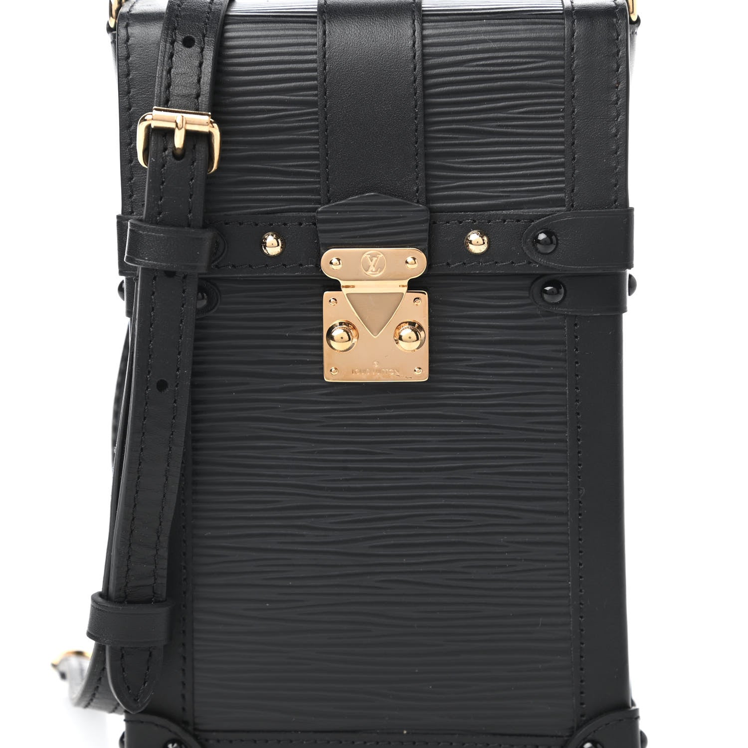 Louis Vuitton Epi Pochette Trunk Verticale Black 9 of 9