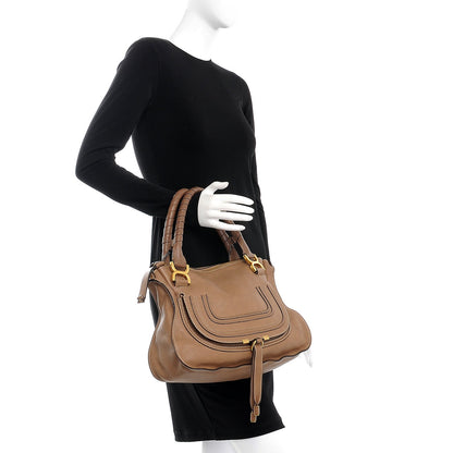 Chloe Calfskin Small Marcie Satchel Nut 2 of 15