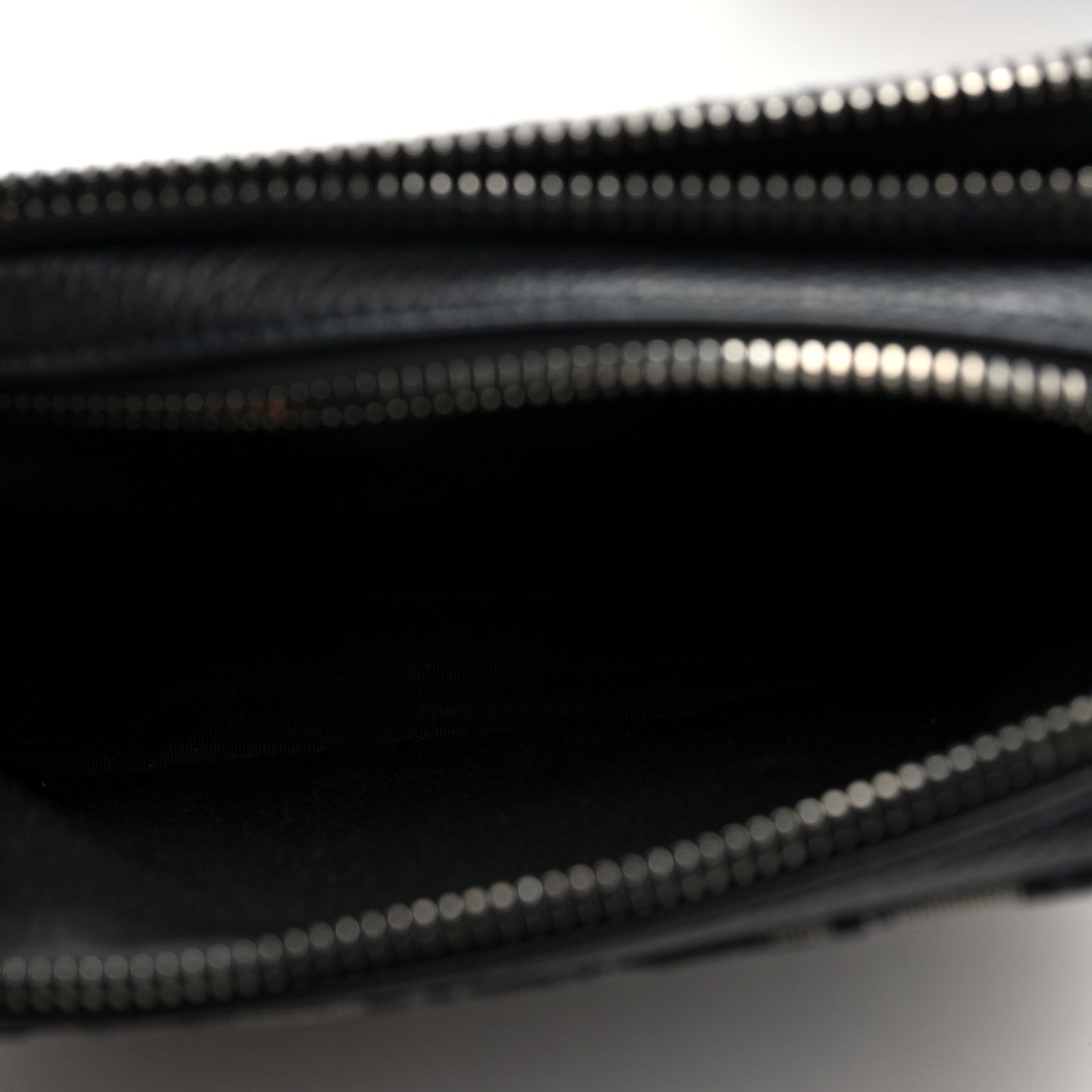 Christian Dior Oblique Pouch Beige Black 6 of 10