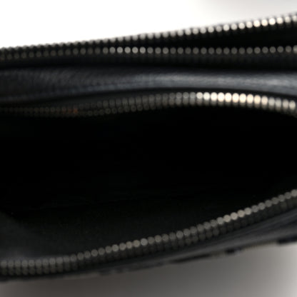 Christian Dior Oblique Pouch Beige Black 6 of 10