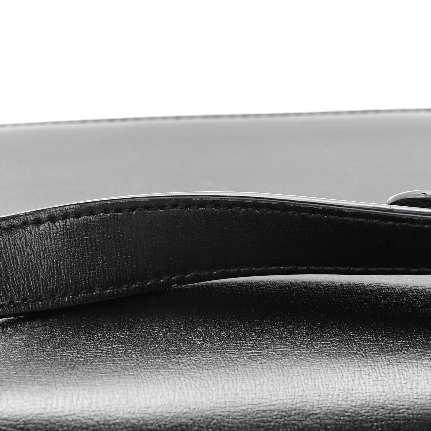 Saint Laurent Smooth Calfskin Suede Medium Bellechasse Black 14 of 14