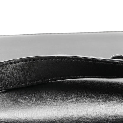 Saint Laurent Smooth Calfskin Suede Medium Bellechasse Black 14 of 14