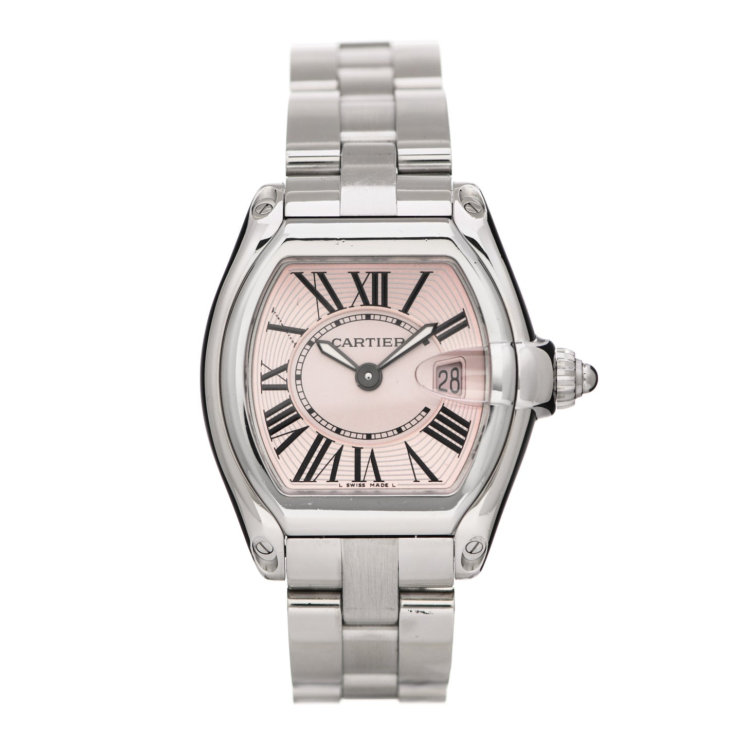 Stainless Steel 31mm Roadster Quartz Watch Pink