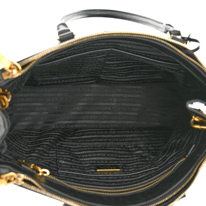 Prada Saffiano Medium Galleria Double Zip Tote Black 5 of 13