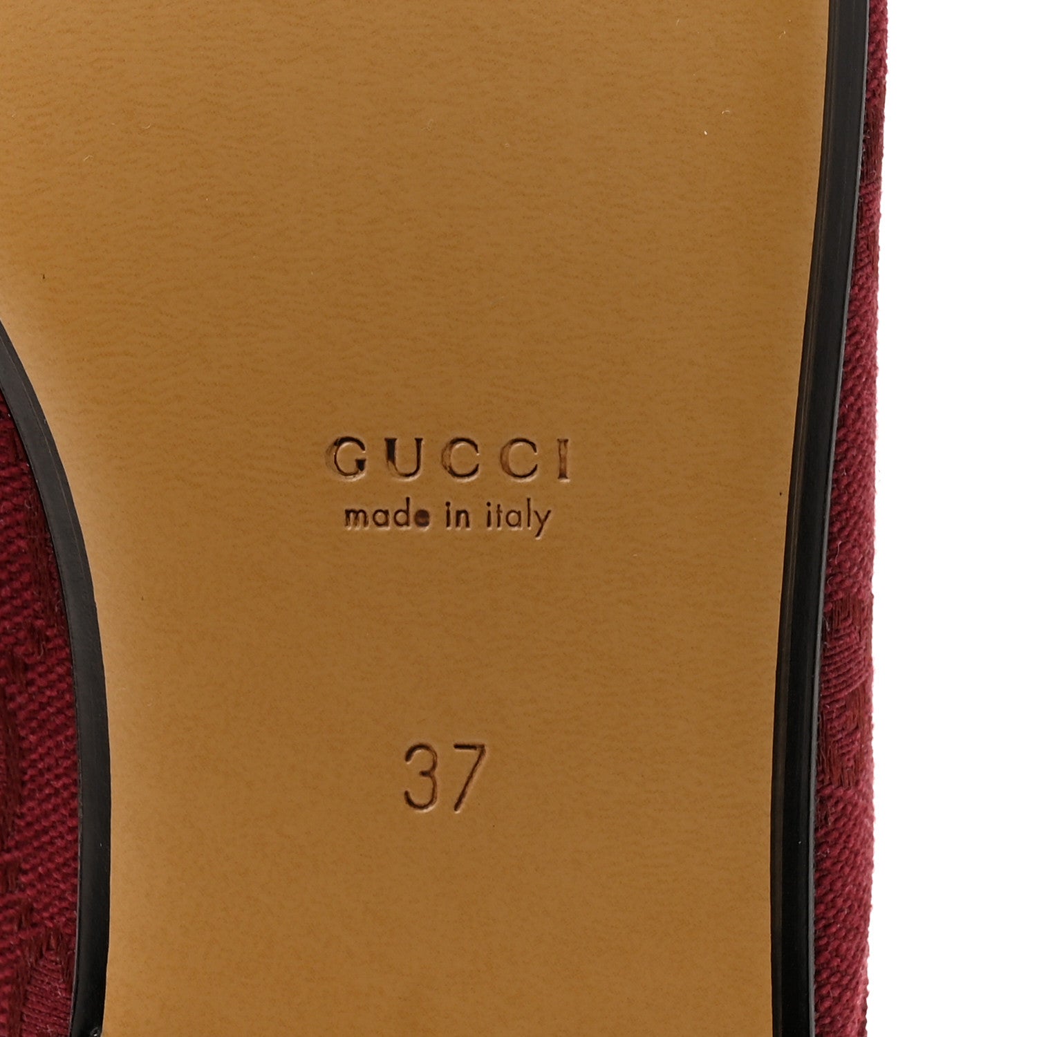 Gucci GG Monogram Canvas Womens Princetown Slippers 37 Ancora 8 of 10