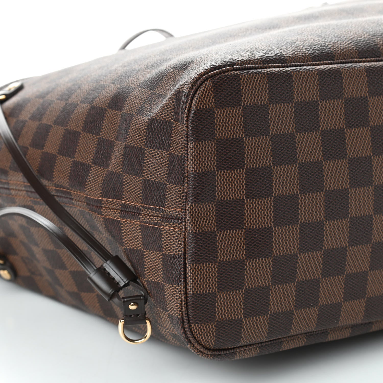 Louis Vuitton Damier Ebene Neverfull MM 6 of 9