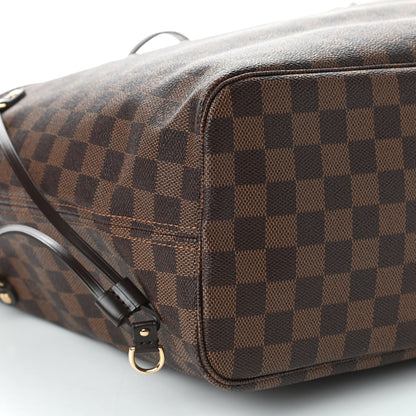 Louis Vuitton Damier Ebene Neverfull MM 6 of 9