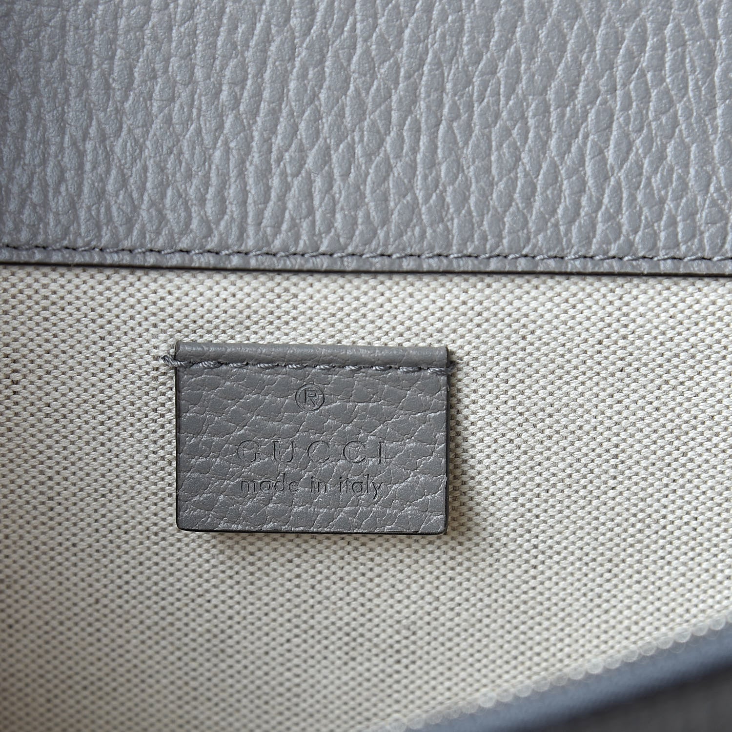 Gucci Pebbled Calfskin Small Dionysus Shoulder Bag Dusty Grey 6 of 12