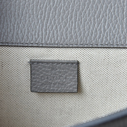 Gucci Pebbled Calfskin Small Dionysus Shoulder Bag Dusty Grey 6 of 12