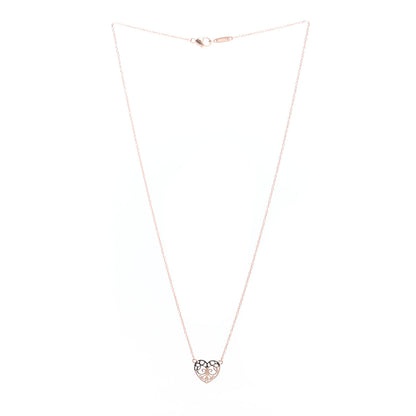 Tiffany Rubedo Mini Enchant Heart Pendant Necklace 3 of 4