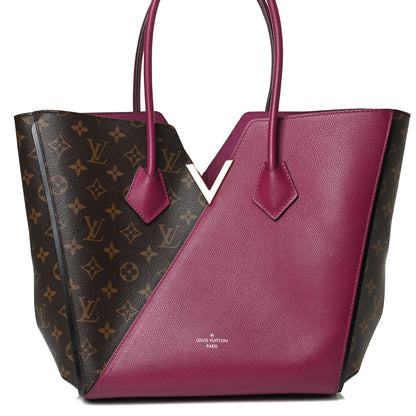 Louis Vuitton Calfskin Monogram Kimono Tote Grape 7 of 16