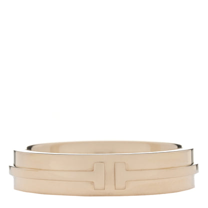 Tiffany 18K Yellow Gold Tiffany T Wide Ring 66 11.5 1 of 5