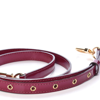 Louis Vuitton Patent 16mm Adjustable Shoulder Strap Magenta 3 of 3