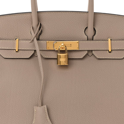 Hermes Togo Birkin 30 Gris Tourterelle 8 of 17