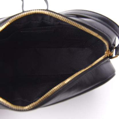 Saint Laurent Calfskin Matelasse Monogram Lou Camera Bag Black 5 of 10