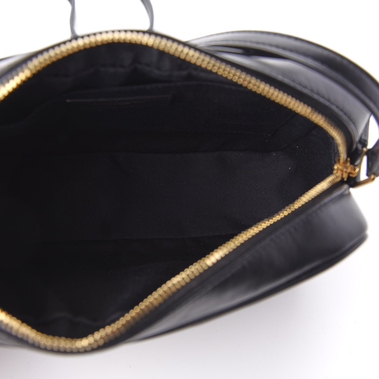 Saint Laurent Calfskin Matelasse Monogram Lou Camera Bag Black 5 of 10