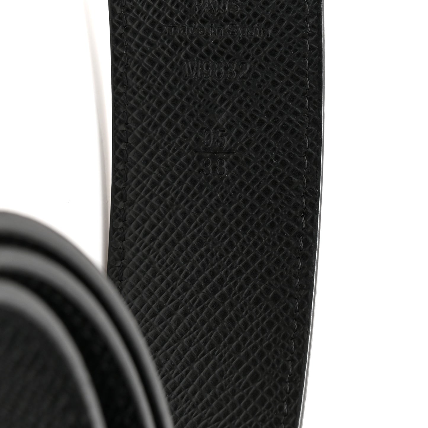 Damier Graphite 35mm LV Inventeur Reversible Belt 95 38