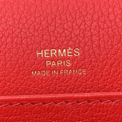 Hermes Evercolor Mini Sac Roulis Rouge De Coeur 6 of 9