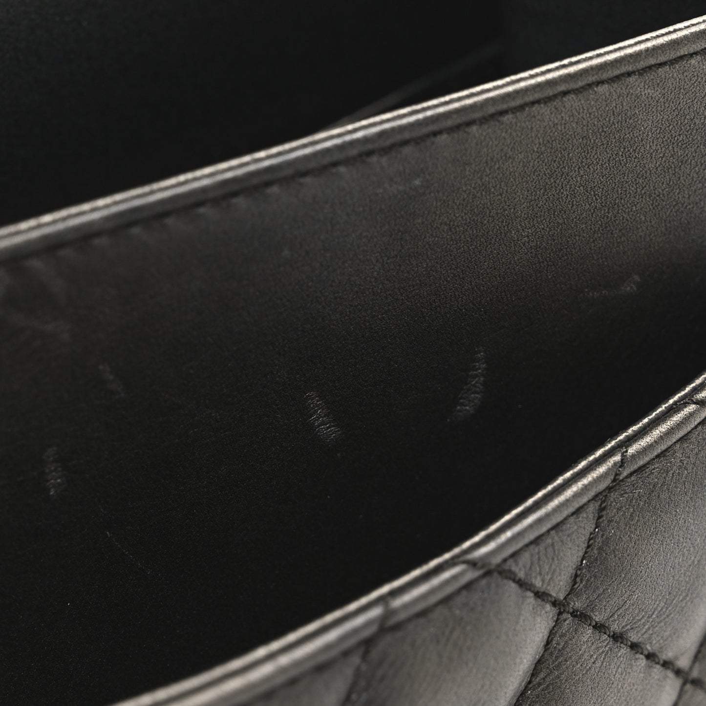 Metallic Calfskin Quilted 2.55 Reissue 226 Flap Charcoal