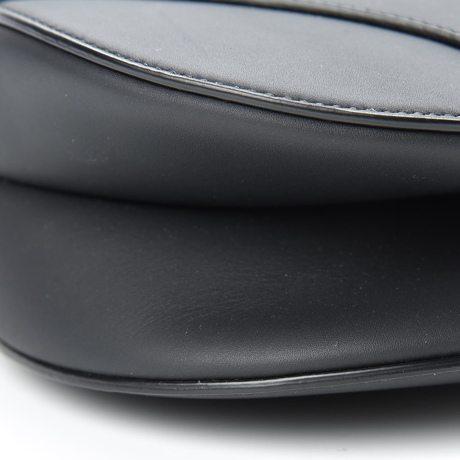 Christian Dior Ultra Matte Calfskin Saddle Bag Black 9 of 11