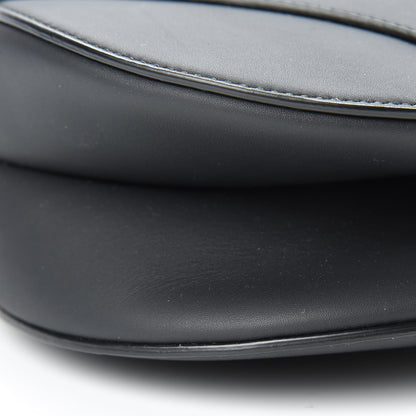 Christian Dior Ultra Matte Calfskin Saddle Bag Black 9 of 11