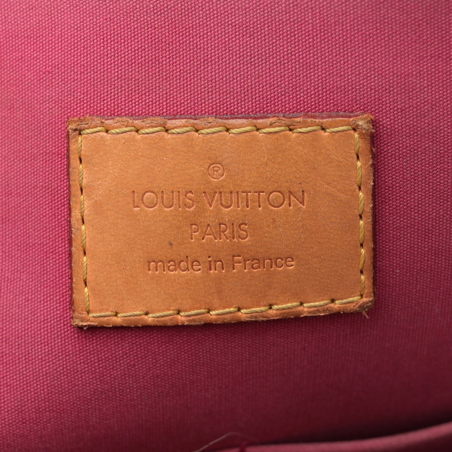 Louis Vuitton Vernis Alma PM Pomme D'Amour 6 of 15