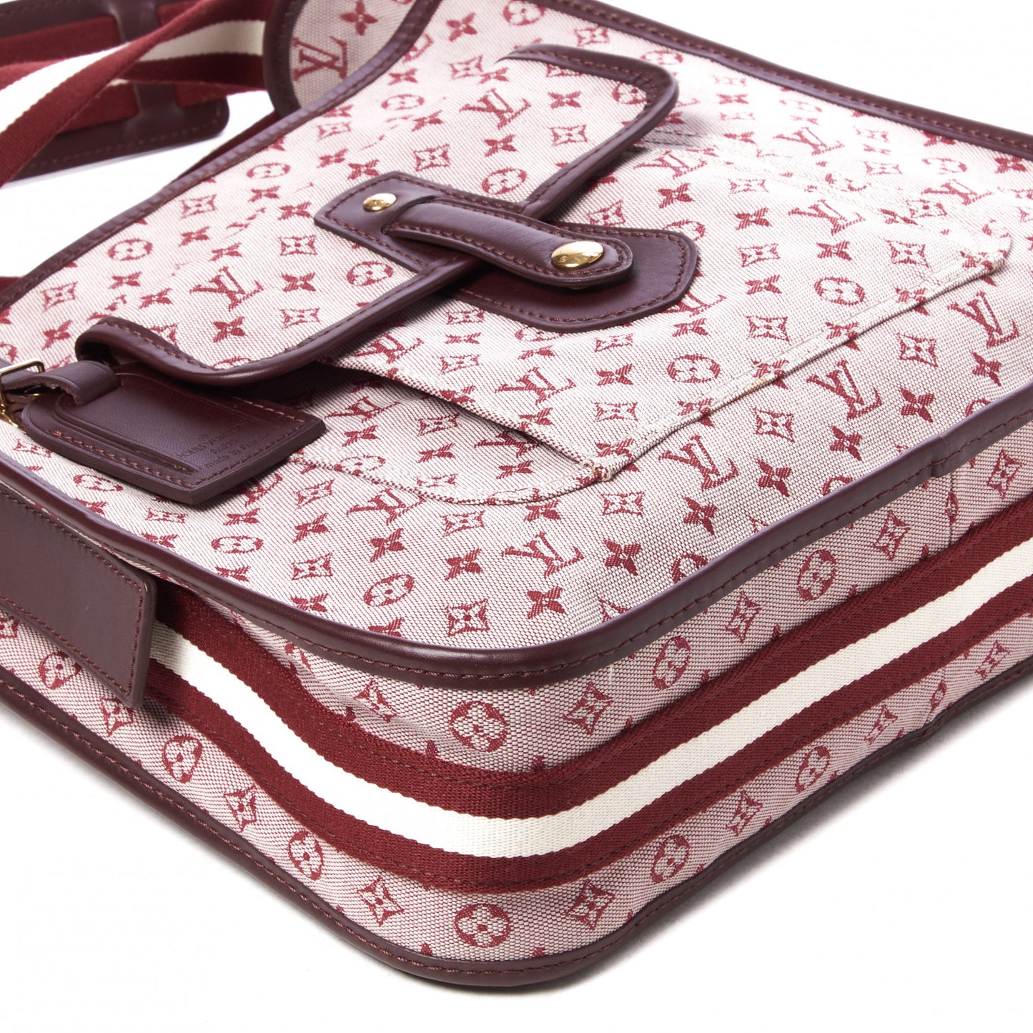 Mini Monogram Besace Mary Kate Cherry