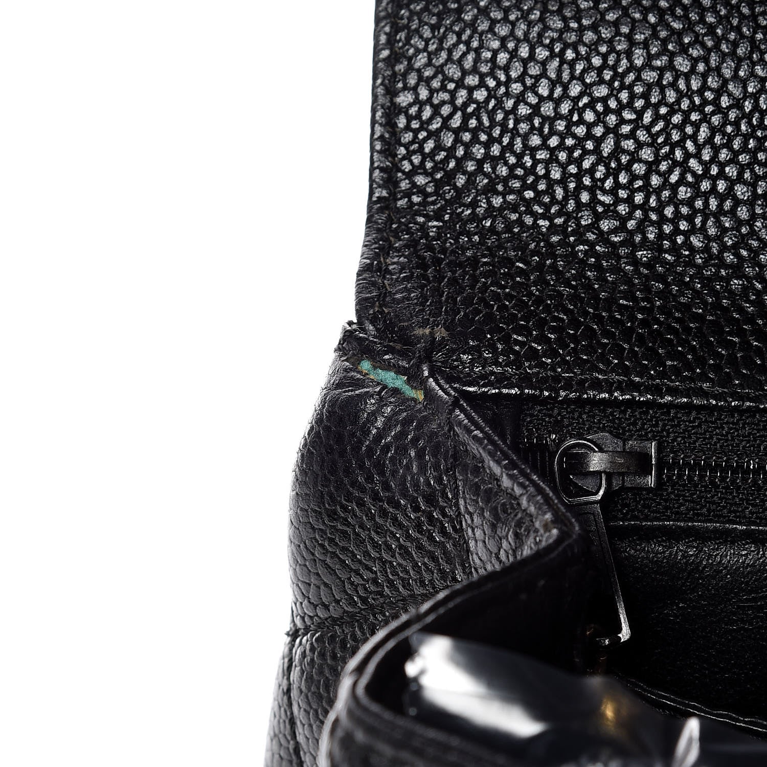 Chanel Caviar Quilted Jumbo Kelly Flap Black 17 of 17