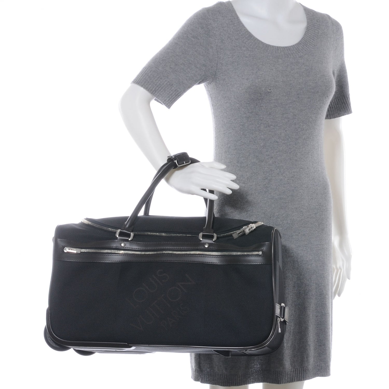 Louis Vuitton Damier Geant Eole 60 Rolling Luggage 2 of 8