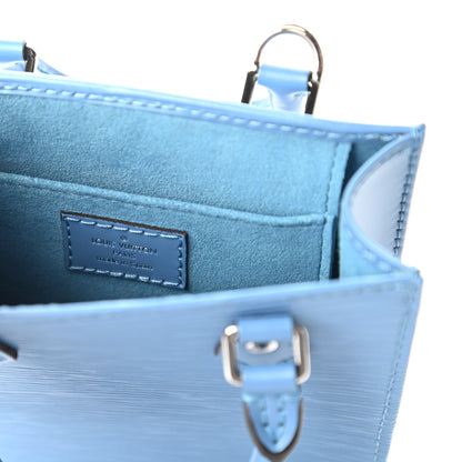 Louis Vuitton Epi Petit Sac Plat Bleuet 8 of 11