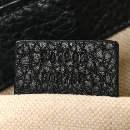 Gucci Calfskin Medium Sukey Top Handle Bag Black 6 of 9